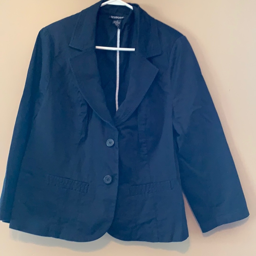 Lane Bryant blazer. Black. Size 18.